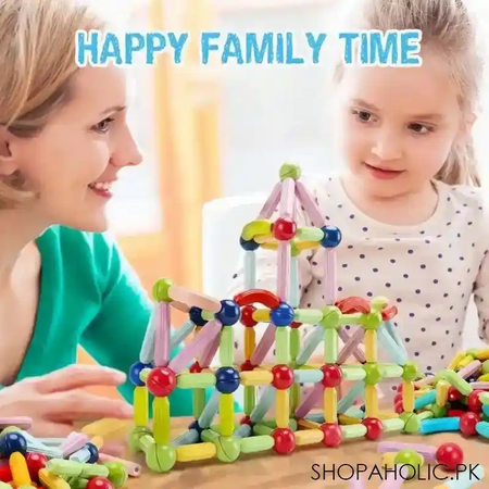 magnetic blocks bar toy image5