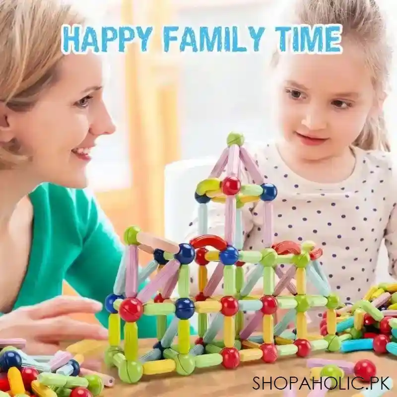 magnetic blocks bar toy image5