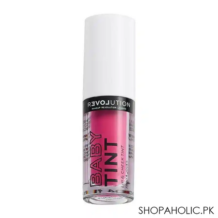 makeup revolution baby tint lip & cheek tint, fuchsia image2