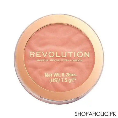 makeup revolution blusher reloaded, peach bliss main image