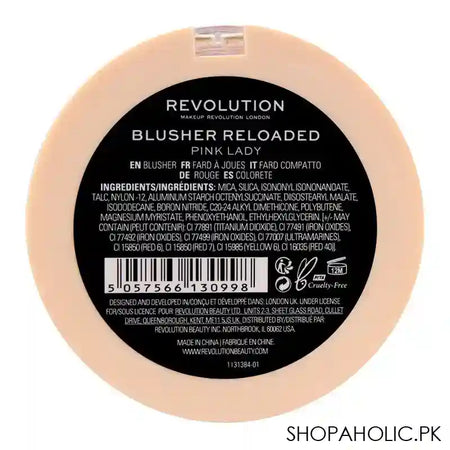 Makeup Revolution Blusher Reloaded, Pink Lady - Image 2