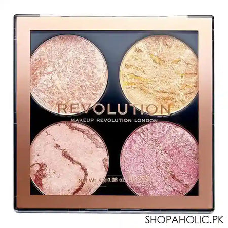 Makeup Revolution Cheek Kit, Fresh Perspective, 4 Shades - Main Image