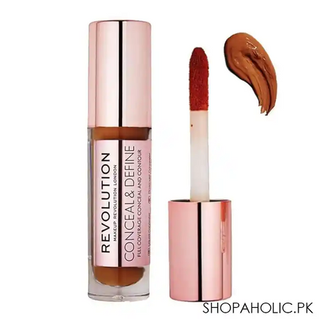 makeup revolution conceal & define full coverage concealer. c16 main image