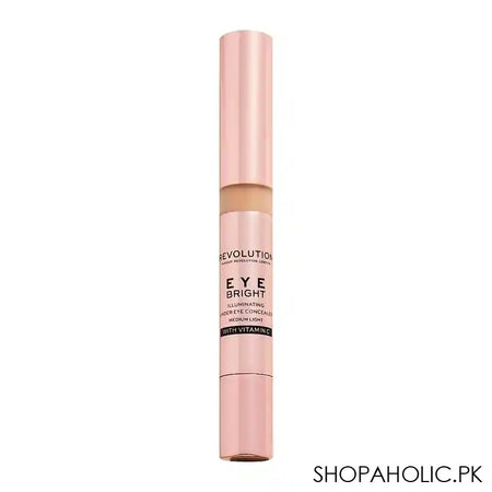 Makeup Revolution Eye Bright Illuminating Under Eye Concealer Porcelain - Image 3