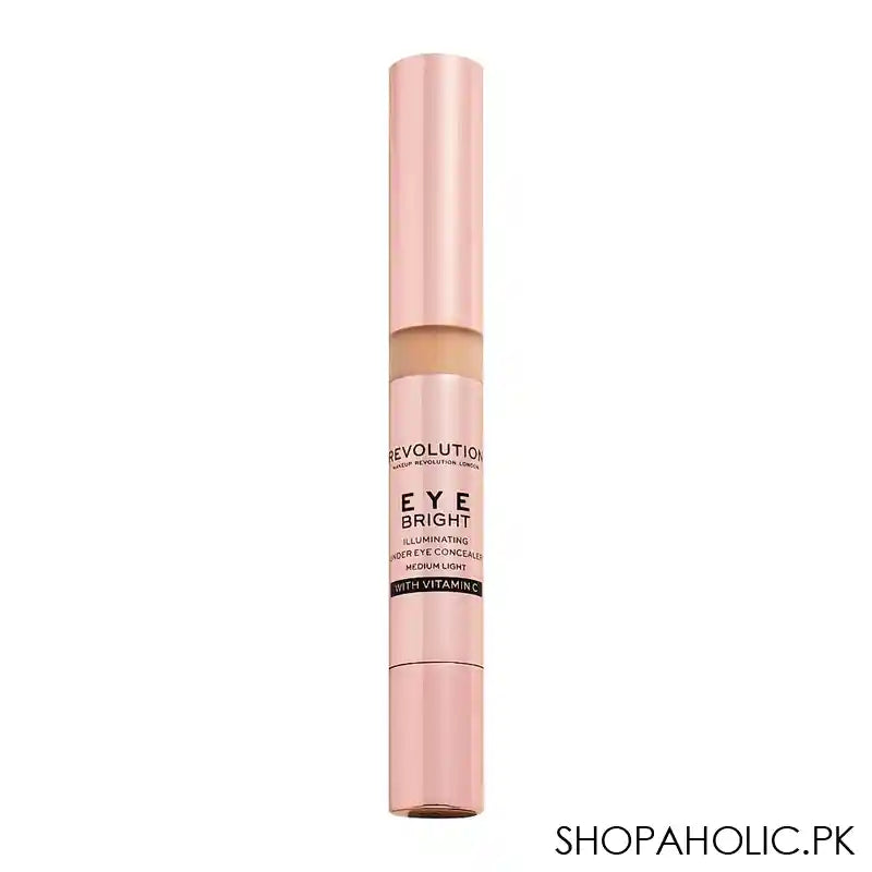 Makeup Revolution Eye Bright Illuminating Under Eye Concealer Porcelain - Image 3