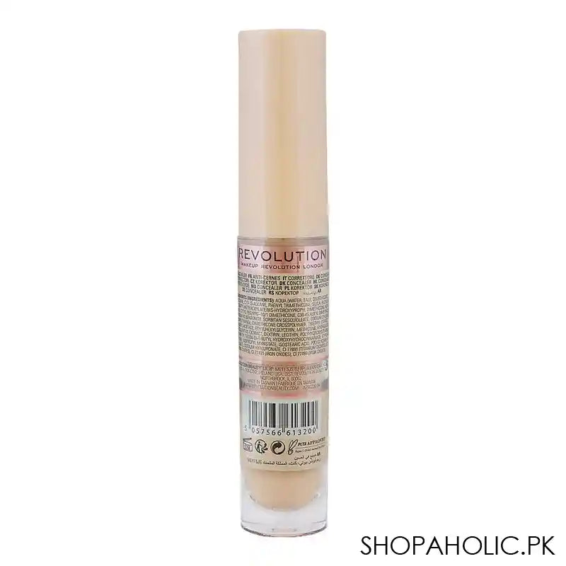Makeup Revolution IRL Filter Finish Soft Matte Concealer, C3 - Image 3