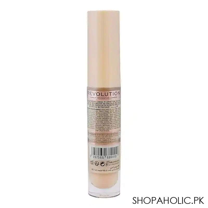 Makeup Revolution IRL Filter Finish Soft Matte Concealer, C5 - Image 4