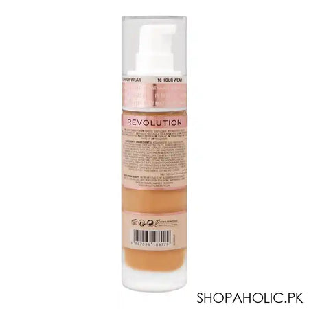 Makeup Revolution IRL Filter Longwear Foundation, F10.5 - Image 2
