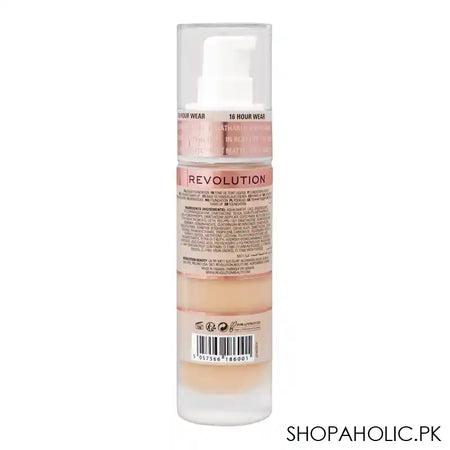 Makeup Revolution IRL Filter Longwear Foundation, F4 - Image 2