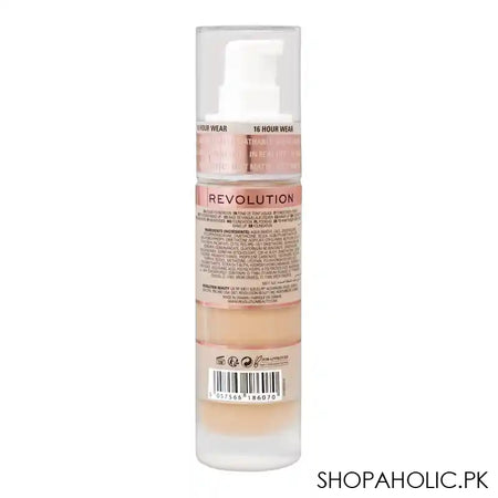 Makeup Revolution IRL Filter Longwear Foundation, F7 - Image 3