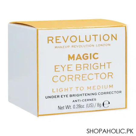 Makeup Revolution Magic Eye Bright Corrector, Light To Medium, 8g - Main Image