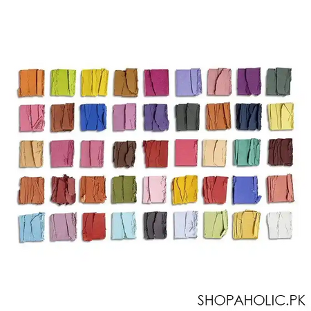 makeup revolution maxi reloaded eyeshadow palette, monster mattes, 45 pieces image3