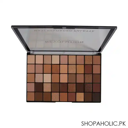 makeup revolution maxi reloaded ultimate nudes eyeshadow palette, 45 shades image3