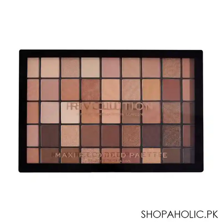 makeup revolution maxi reloaded ultimate nudes eyeshadow palette, 45 shades main image
