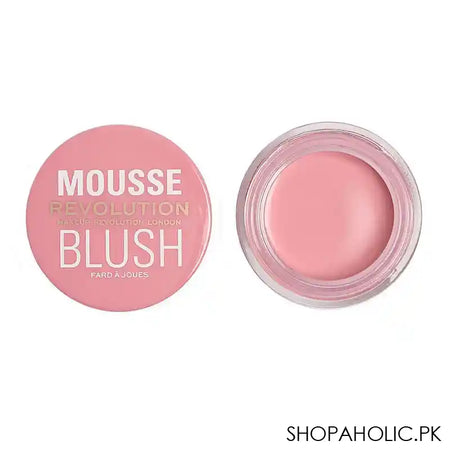 Makeup Revolution Mousse Blush, Soft Pink - Main Image