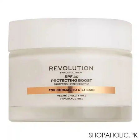 makeup revolution perfecting boost spf 30 cream, normal to dry skin, fragrance free, 50ml image2