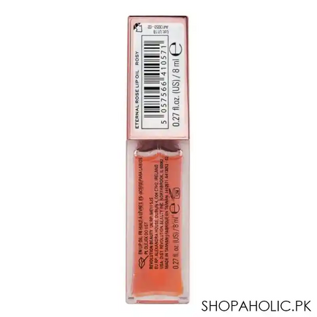 makeup revolution pro eternal rose lip oil rosy, 8ml image2