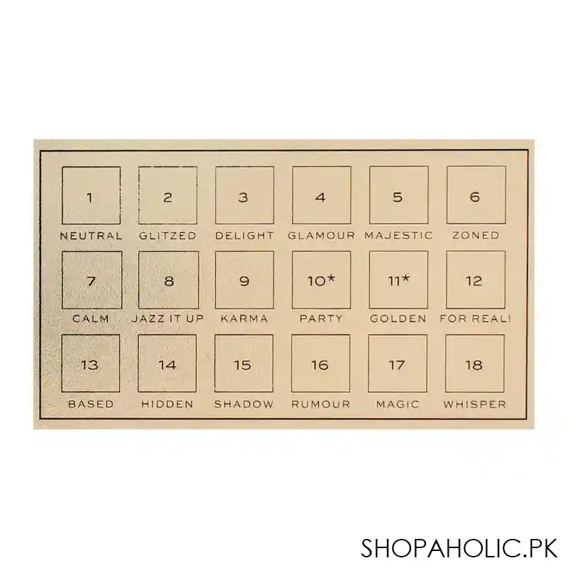 makeup revolution pro new neutral luxe eyeshadow palette, palette de fards, 18 pack image5