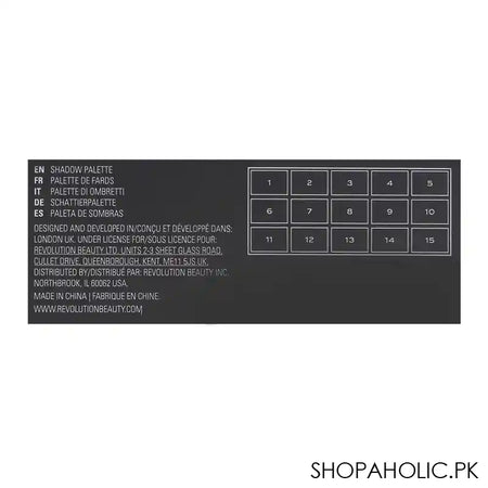 Makeup Revolution Reloaded Eyeshadow Palette, Marvellous Mattes, 15 Shades - Image 3