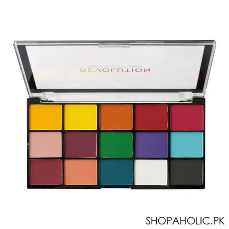 Makeup Revolution Reloaded Eyeshadow Palette, Marvellous Mattes, 15 Shades - Image 4
