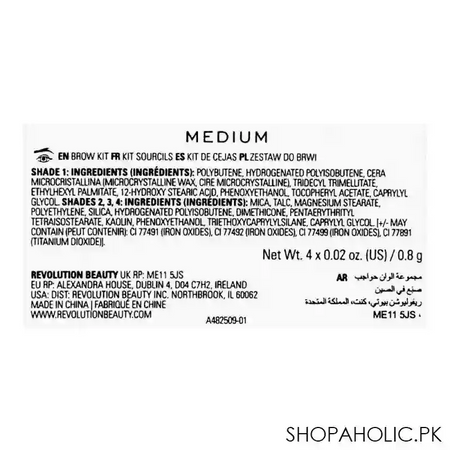 makeup revolution relove colour cult brow palette, medium image4