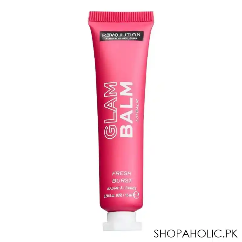 makeup revolution relove glam lip balm, fresh burst main image
