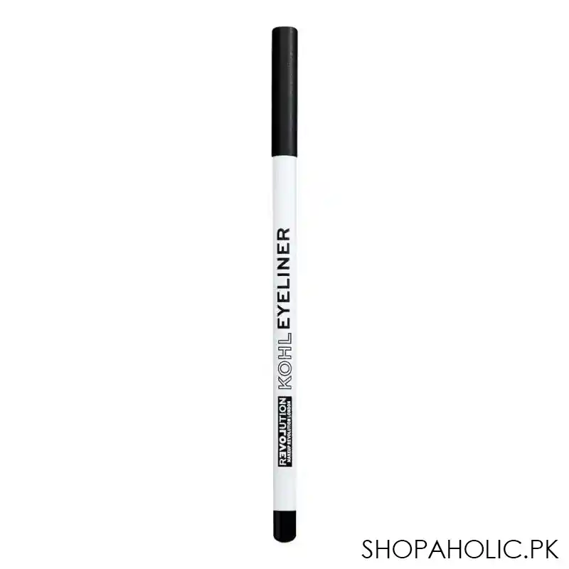 makeup revolution relove kohl eyeliner pencil, black image2