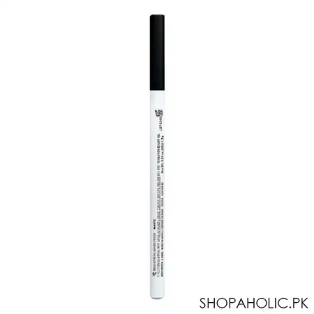 makeup revolution relove kohl eyeliner pencil, white image3