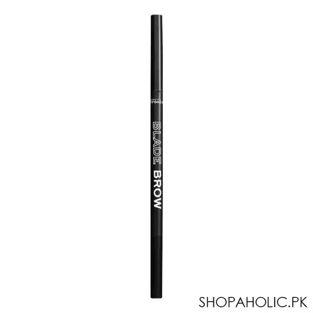 makeup revolution relove micro blade brow pencil, dark brown image2