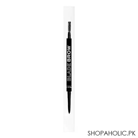 makeup revolution relove micro blade brow pencil, dark brown image4