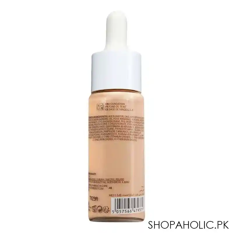 makeup revolution relove super serum hyaluronic acid foundation, f6 image2
