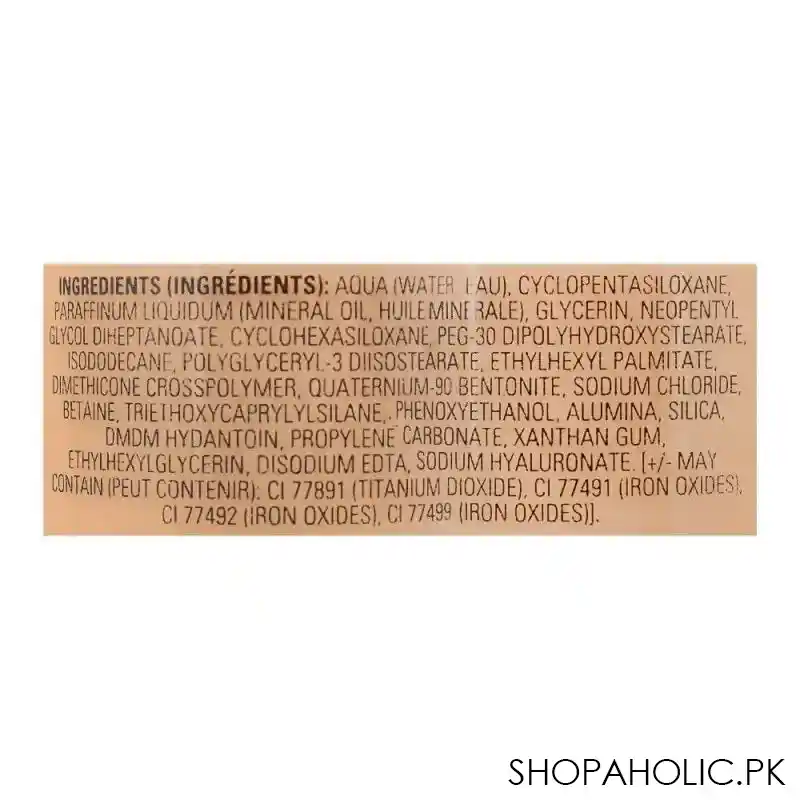 makeup revolution relove super serum hyaluronic acid foundation, f6 image3