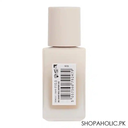 Makeup Revolution Skin Silk Luminous Serum Foundation, Cruelty-Free, Vegan, 23ml, F10.5 - Image 3