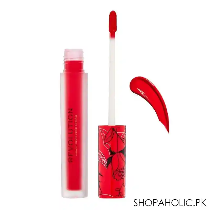 makeup revolution vinyl liquid lipstick, haunted main image