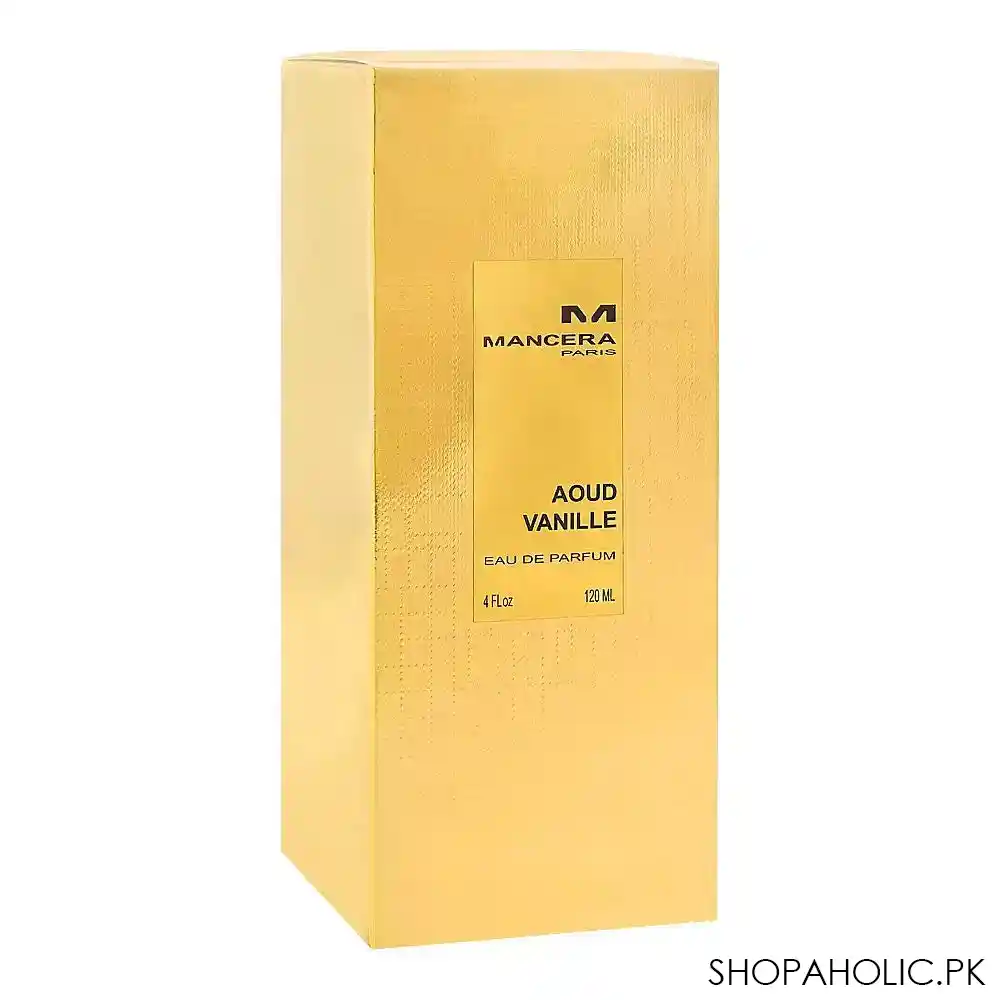 mancera aoud vanille eau de parfum, for men & women, 120ml image2