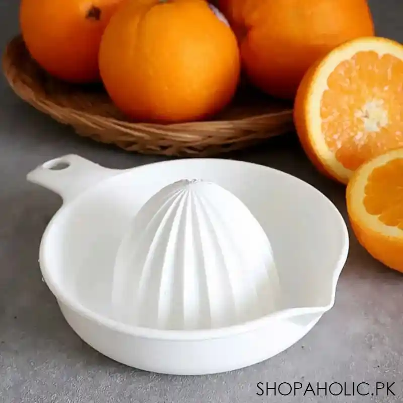 manual fruit press squeezer orange juicer image3
