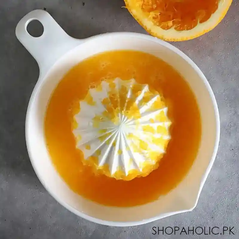 manual fruit press squeezer orange juicer image4