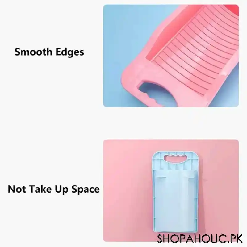 manual hand washing scrubbing clothes washboard image2