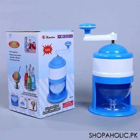 manual ice crushing shaver maker machine (gola ganda) image7