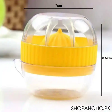 manual lemon matic juice extractor mini device *(size 8.5 x 7 cm) image2