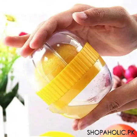 manual lemon matic juice extractor mini device *(size 8.5 x 7 cm) image5