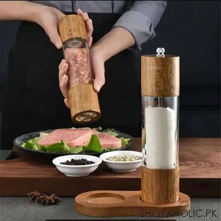 manual sea salt pepper grinder image3