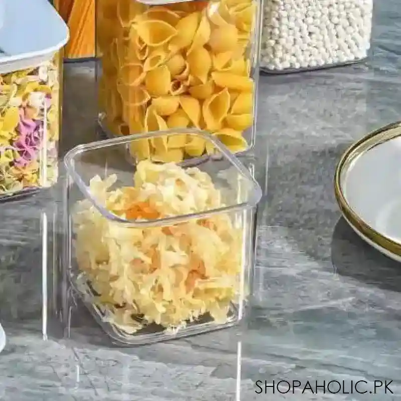 marble transparent storage jar image3