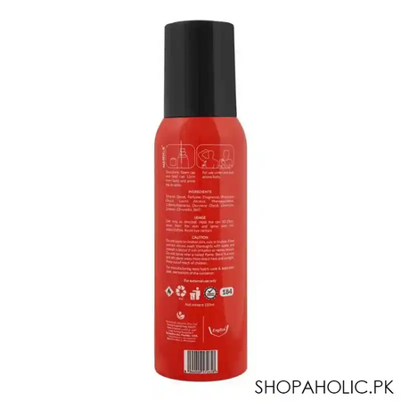 markhor desire no gas body spray, for men, 120ml image2