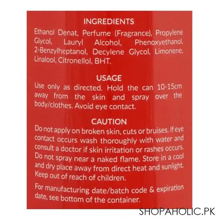 markhor desire no gas body spray, for men, 120ml image3