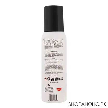 markhor elegance no gas body spray, for men, 120ml image2