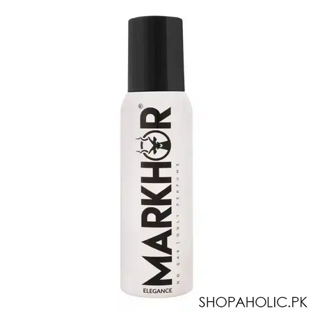 markhor elegance no gas body spray, for men, 120ml main image