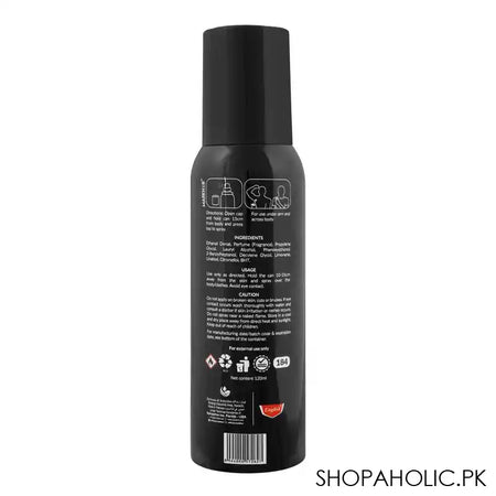 Markhor Noir No Gas Men Body Spray, 120ml - Image 2