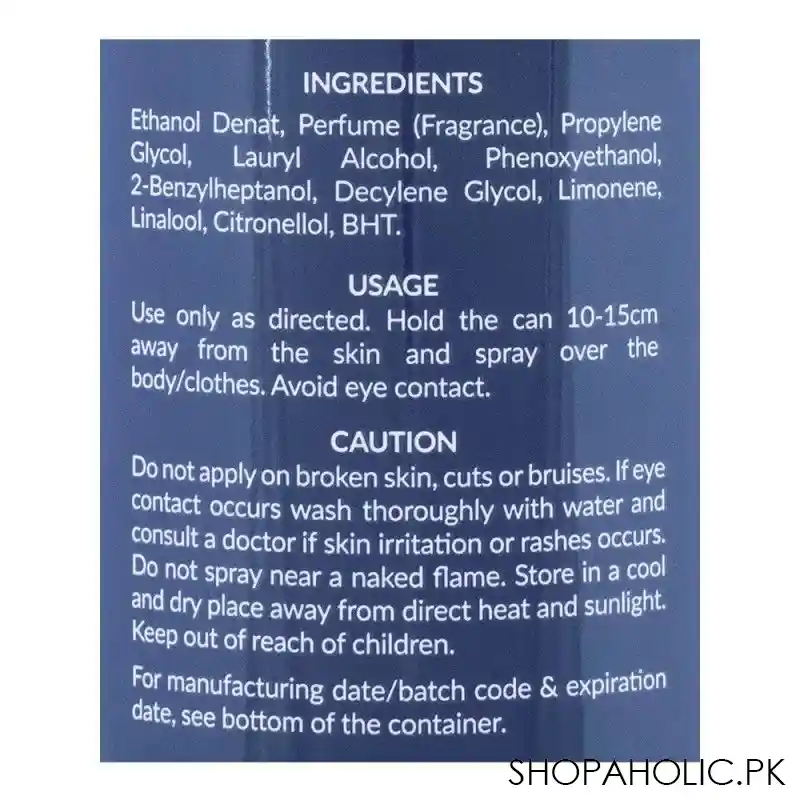 markhor voyage no gas body spray, for men, 120ml image3