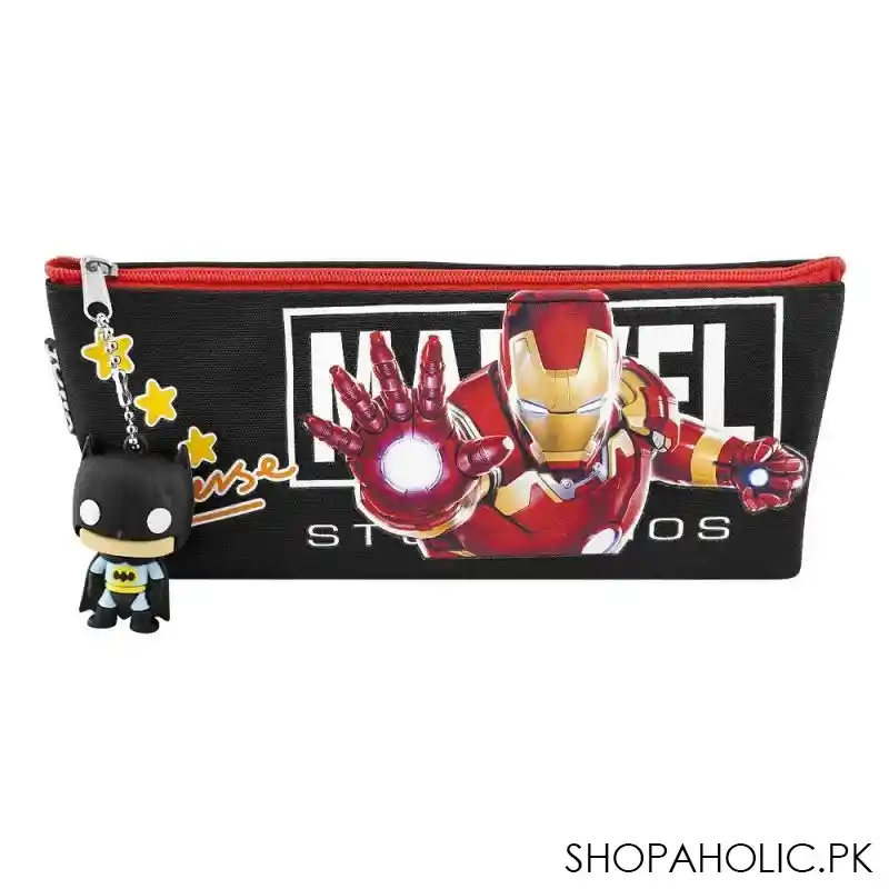 marvel iron man pencil box pouch, h 585 main image